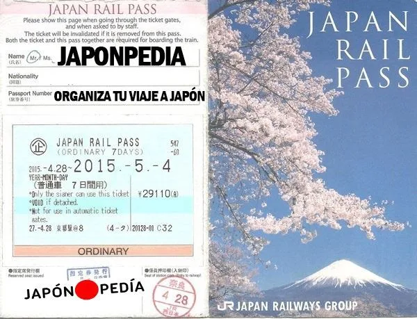 comprar el Japan Rail Pass