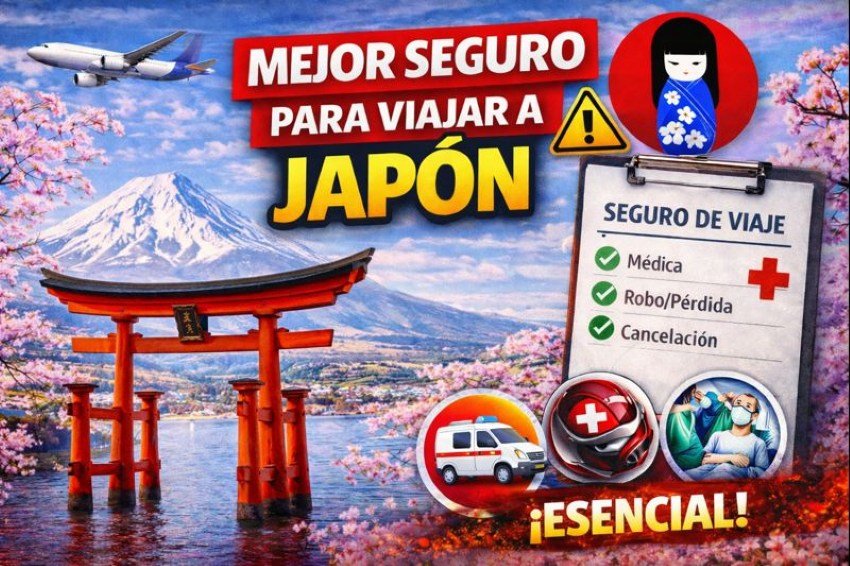 Guía de los mejores seguros para viajar a Japón