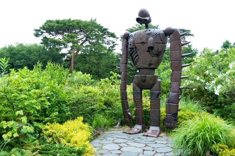 Comprar entradas para el museo Ghibli. Robot Laputa del museo ghibli de Tokio