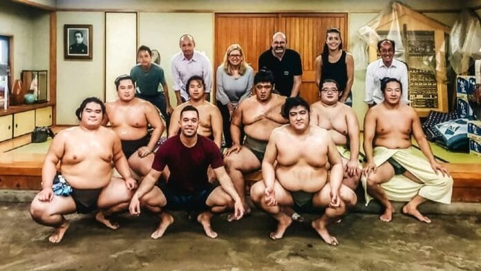 Reservar entrenamiento sumo en Tokio