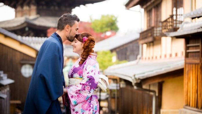 alquilar kimono en kioto