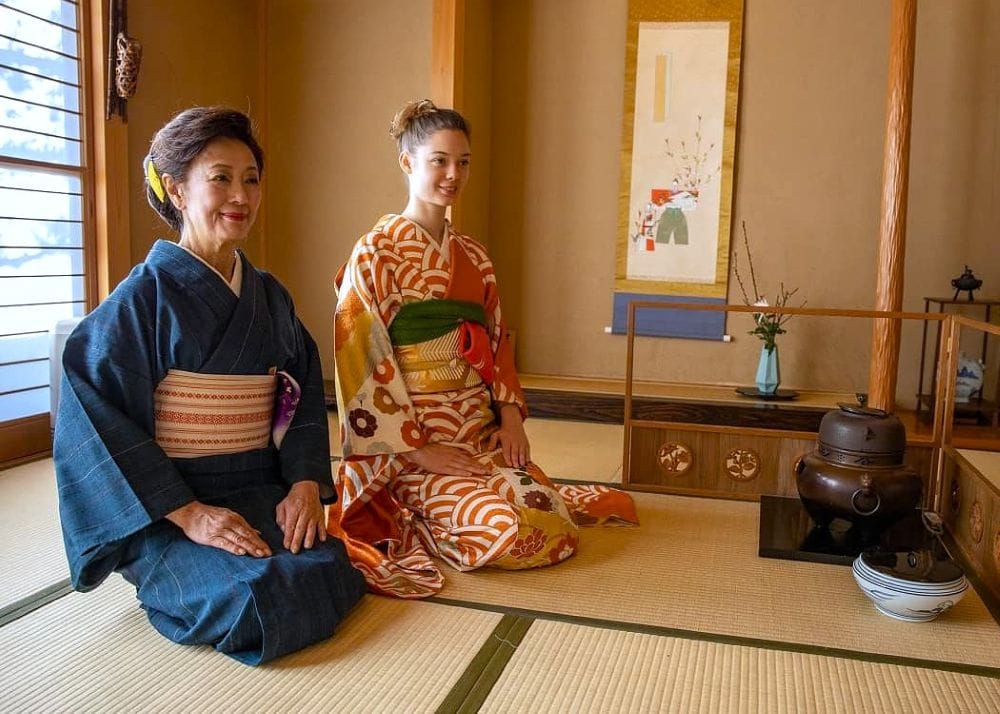 Ceremonia del té en Kioto