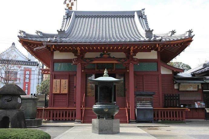 Templo Awashimado en Sensoji.