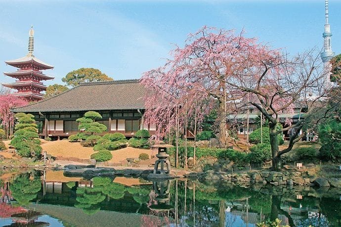 Templo Denboin en Sensoji