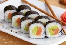 Receta de Norimaki Receta de norimaki tradicional