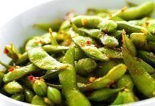 Receta de Edamame tradicional Receta de Edamame