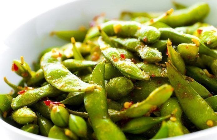 Receta de Edamame