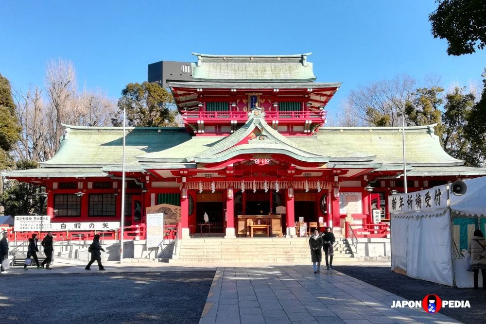 Tour por el Santuario Tomioka Hachiman en el barrio de Fukagawa