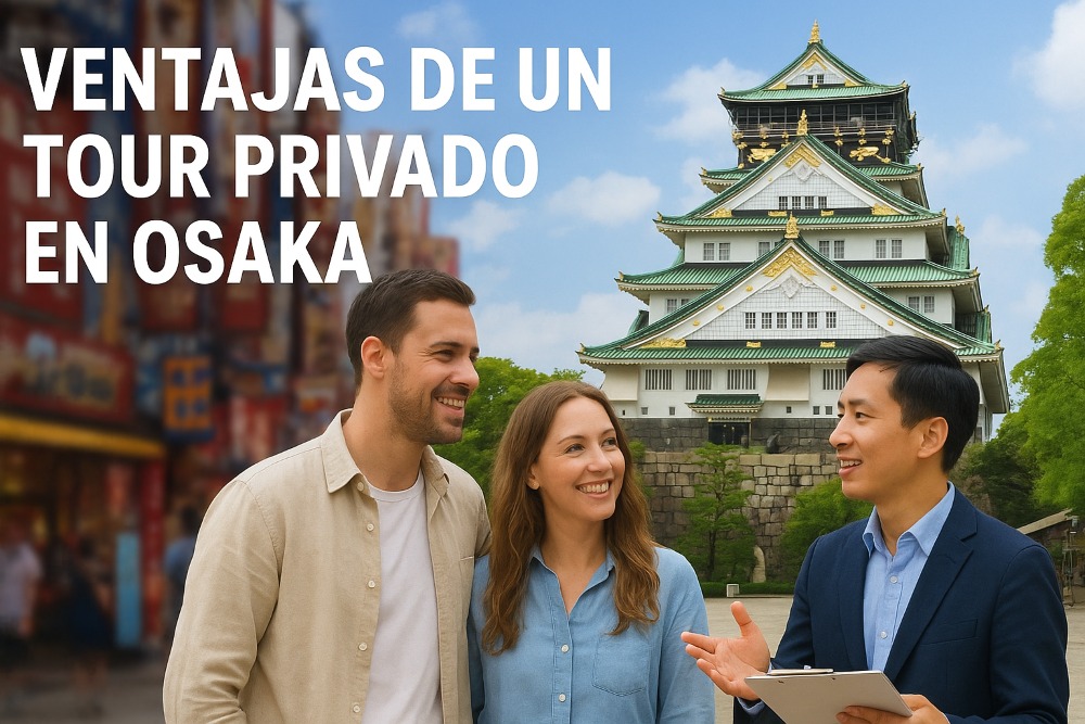 Ventajas de un tour privado por Osaka