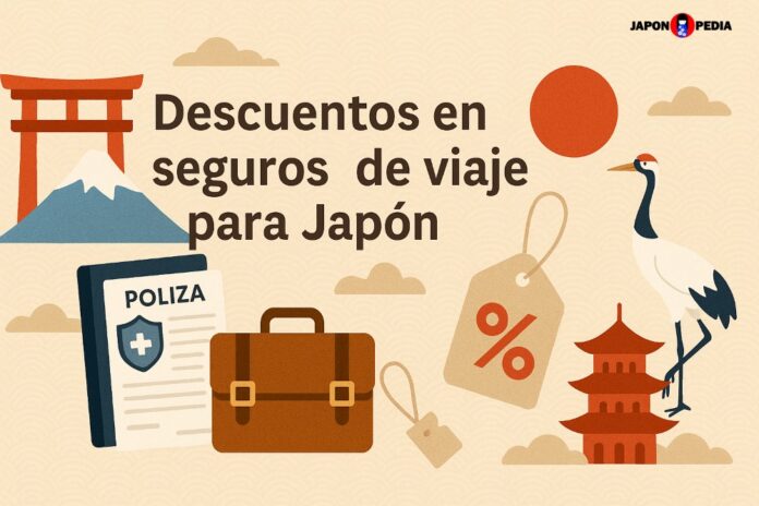 Descuentos en seguros viaje para Japón