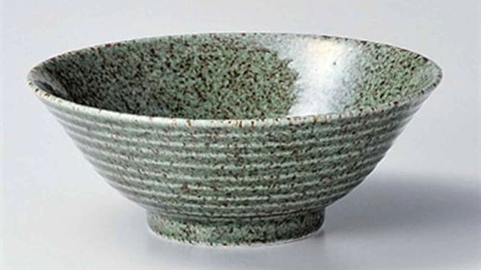 Cuenco de cerámica japonesa de estilo Karatsu