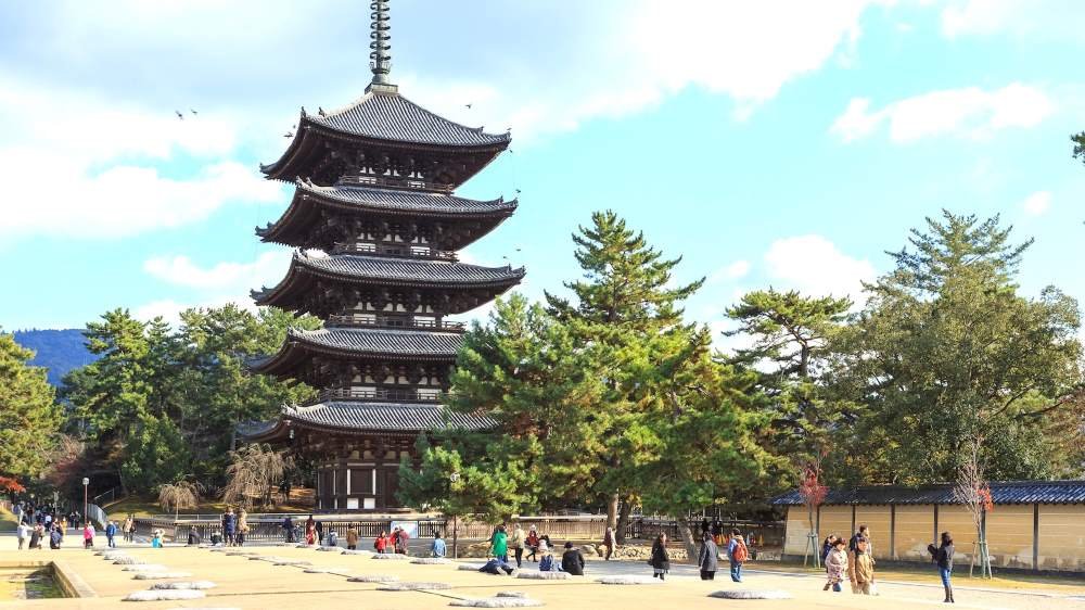 Templo kōfuku-ji de Nara