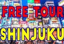 Free tour por Shinjuku con guía en español Free tour por Shinjuku