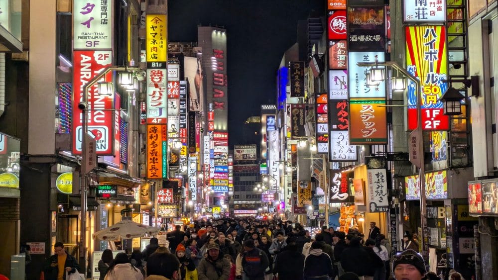 Mejor free tour nocturno por Shibuya en español.