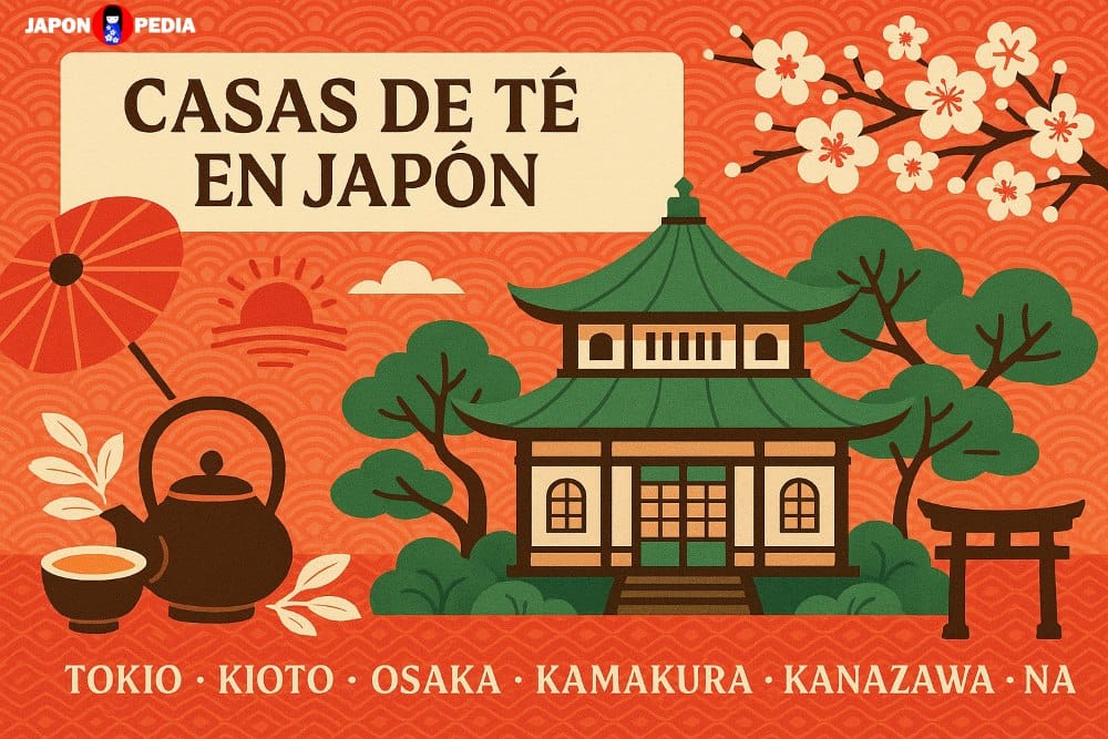 Lugares para ceremonias del té en Japón