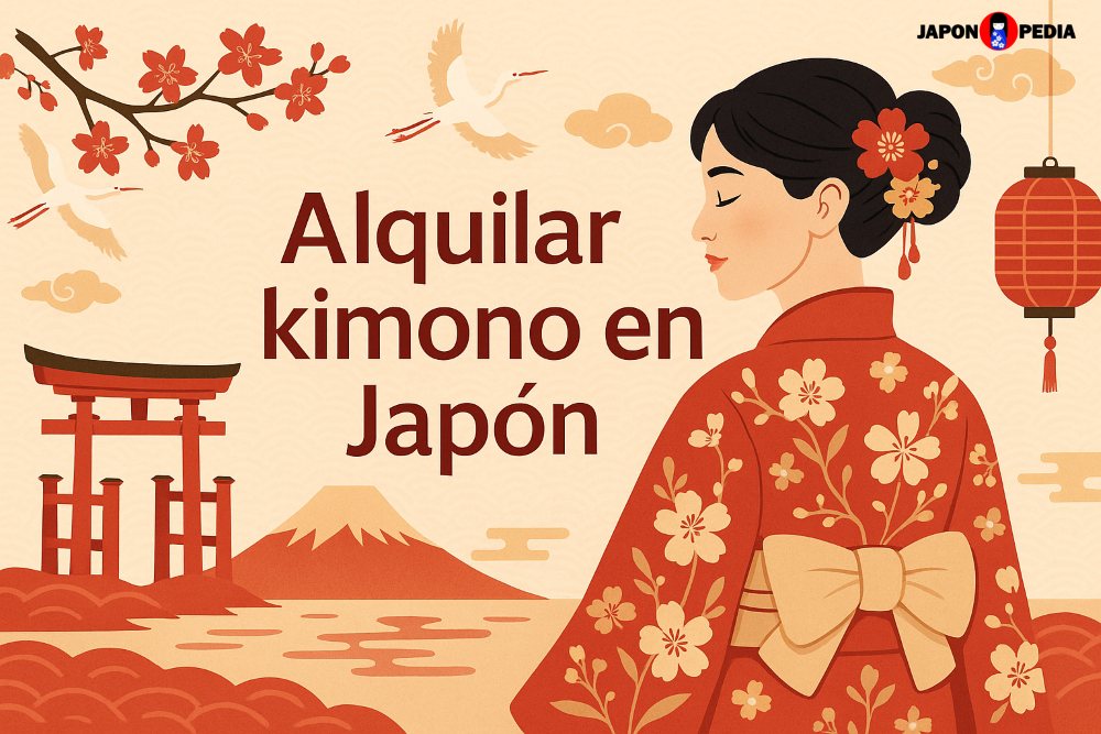 Alquilar kimono en Japón