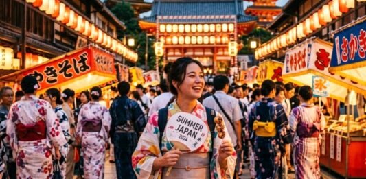Ventajas de viajar a Japón en verano