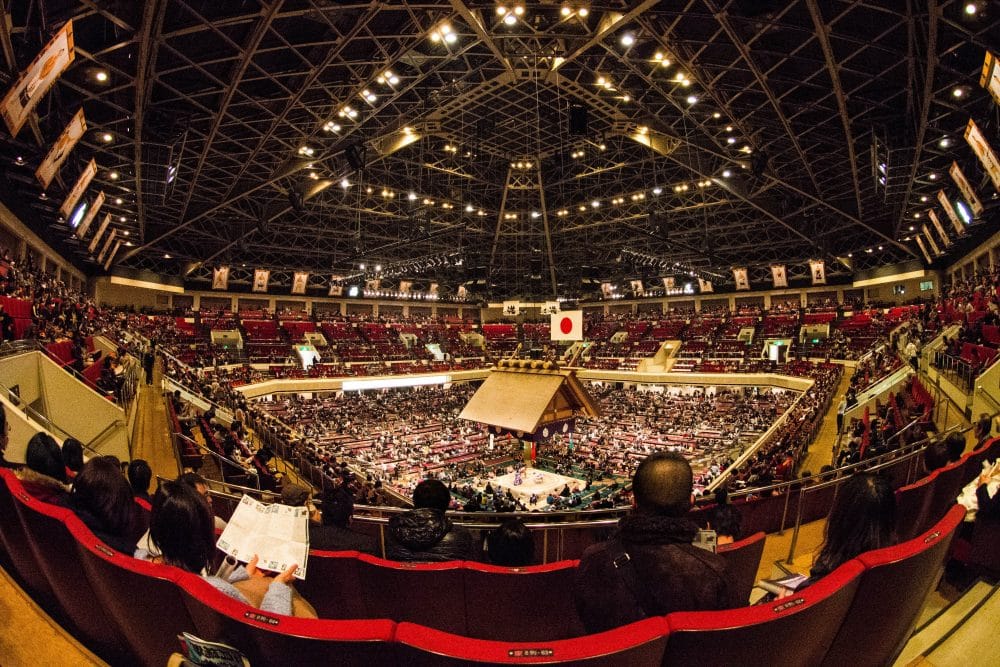 Donde comprar entradas para un torneo sumo en Tokio