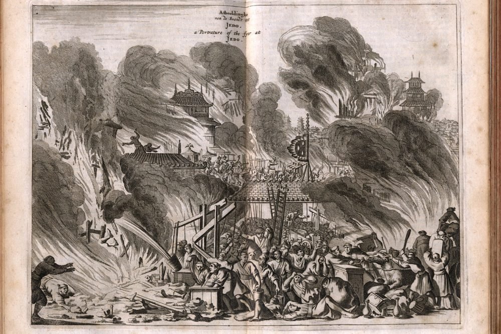 Incendios malditos Edo, misterios históricos en Tokio