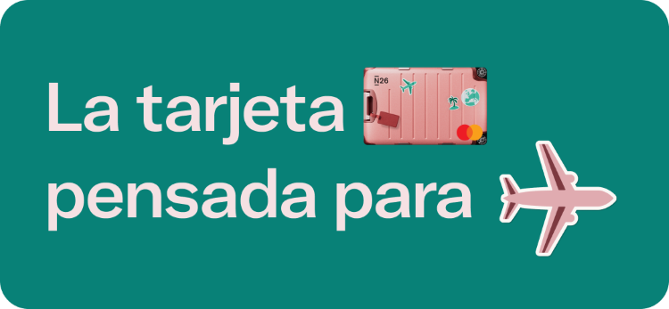 N26 tarjeta para viajar Japón