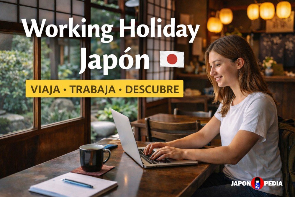 Mujer trabajando segura en Japón con la Working Holiday
