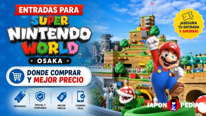 Entradas Super Nintendo World Osaka