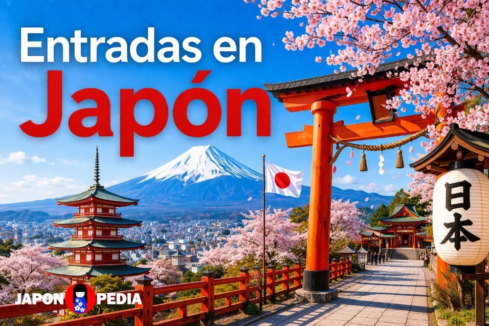 Entradas en Japón