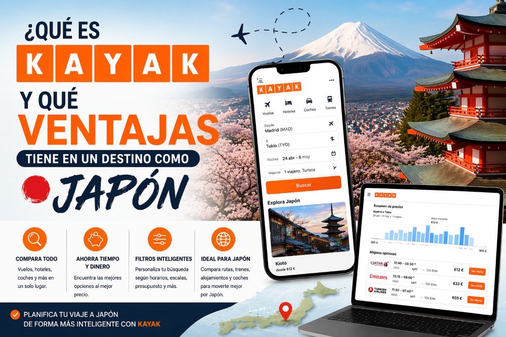 Ventajas de kayak en Japón