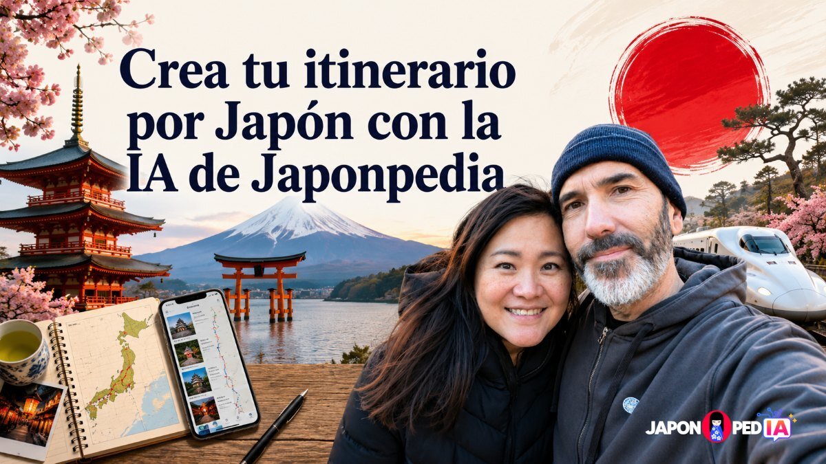 Crea tu itinerario por Japón con inteligencia artificial