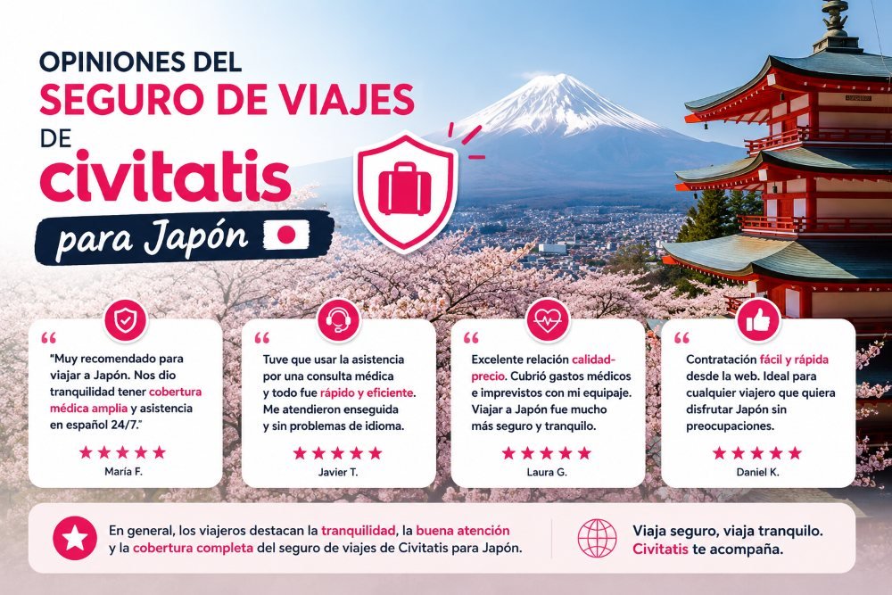 Opiniones del seguro de viajes de Civitatis