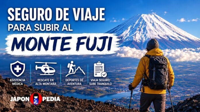 Seguro de viaje para subir al Monte Fuji