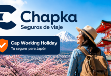 Seguro de Chapka para Japón «Cap Working Holiday» 2026: perfecto para estancias de larga duración Seguro Chapka Working Holiday para Japón