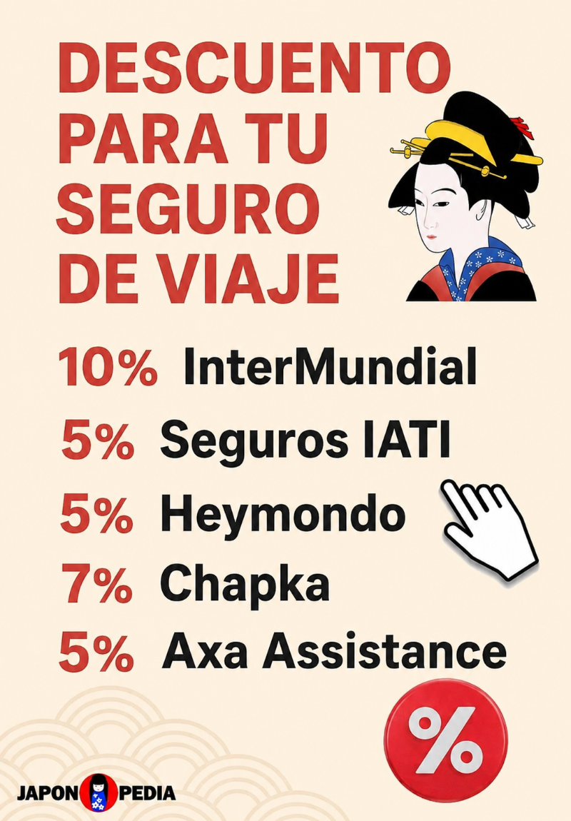 Mejor seguro de viaje a Japón