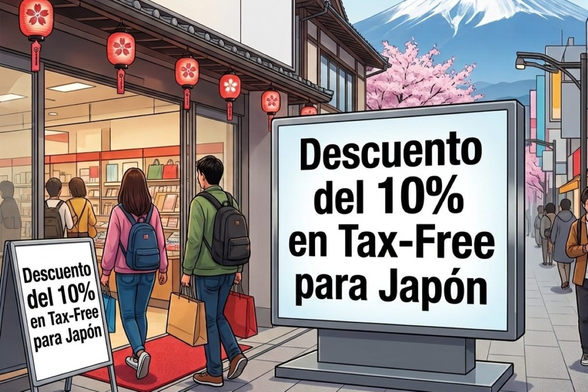 Descuento con Tax-Free en Japón