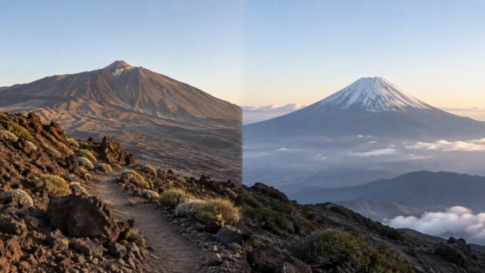 Entrenar para subir al Monte Fuji