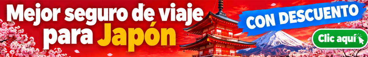 Mejor seguro de viaje para Japón